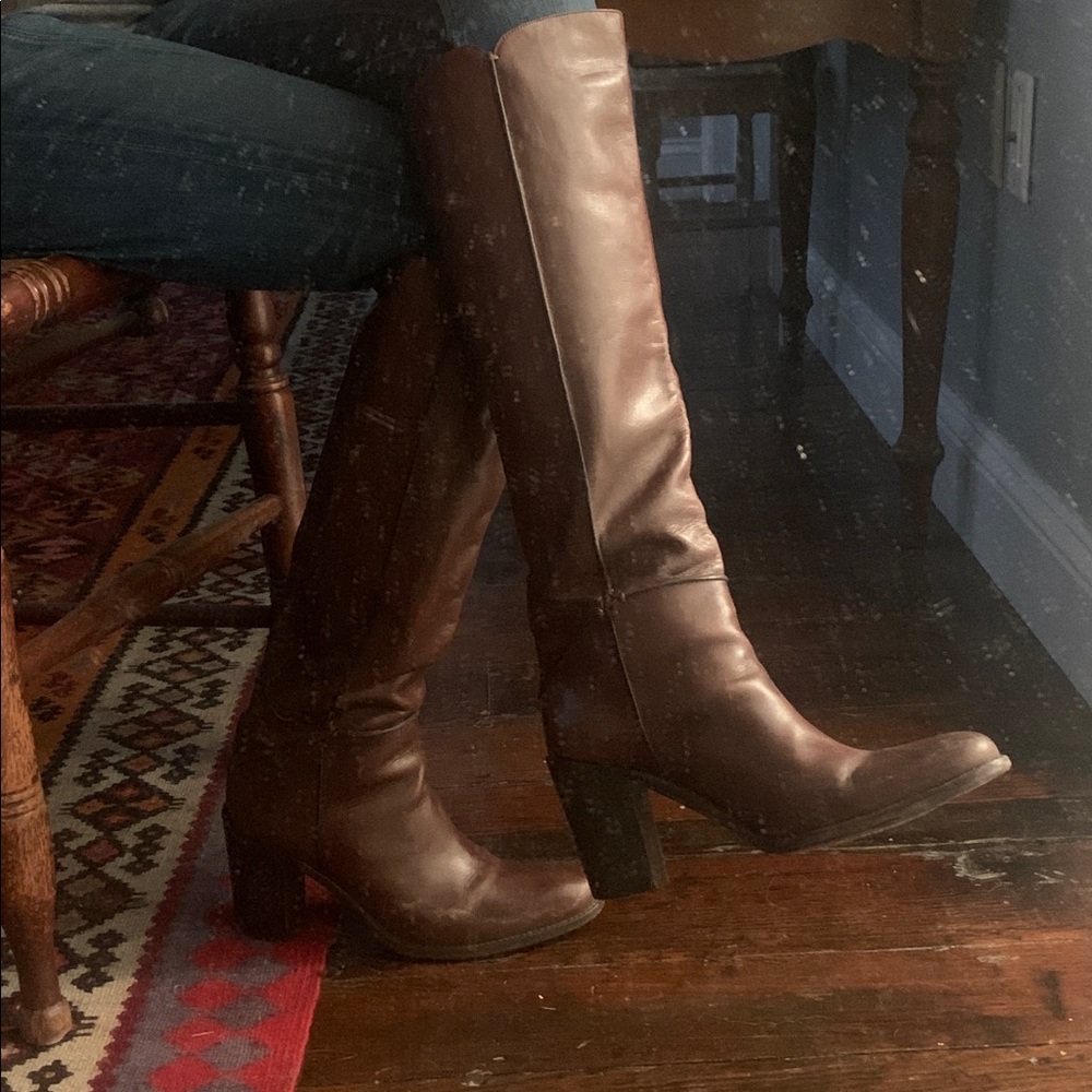 Sartore Brown Leather Boots. Size 37 (7)